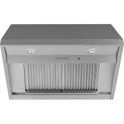 Alternative view of GE Profile – 36 Convertible Range Hood – Stainless steel
