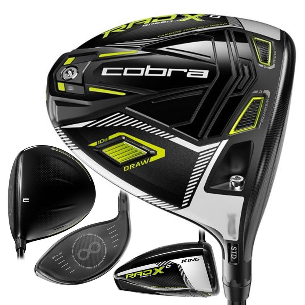 Cobra King RADSPEED XD Driver – Black/Yellow 12 EvenFlow Riptide - Image 2